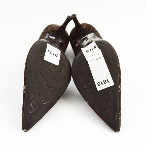 BcBgeneration Plaid Fabric Pumps #163-1819 - Picture 5 of 5